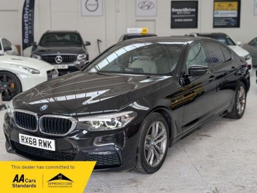 2018 BMW 5 SERIES 520D M SPORT AUTO PRICE 17,995 YEAR 2018 68 REG MILEAGE 62,000... photo